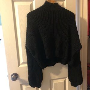 NEVER WORN black shein turtleneck